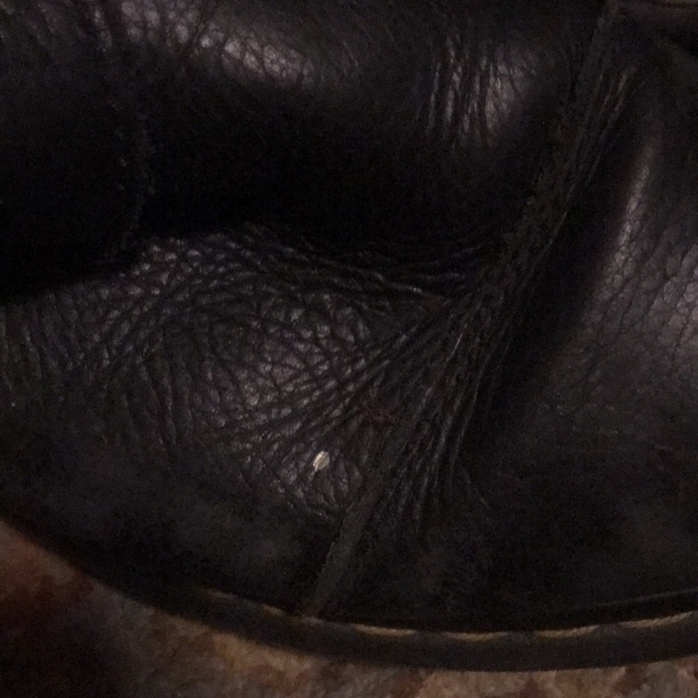 Dr. Martens Black Moto Combat Boots - Picture 9 of 9